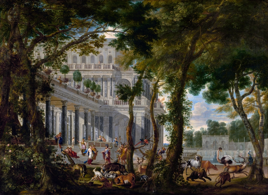 Ulysses Palace Circe (1667) painting
